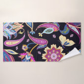 Indisches Paisley-Muster Badehandtuch (Badehandtuch)