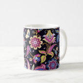 Indisches Paisley-Muster Kaffeetasse (VorderseiteRechts)