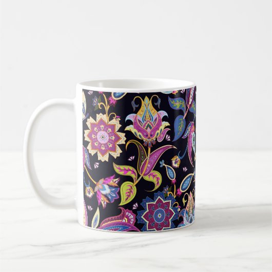 Indisches Paisley-Muster Kaffeetasse (Links)