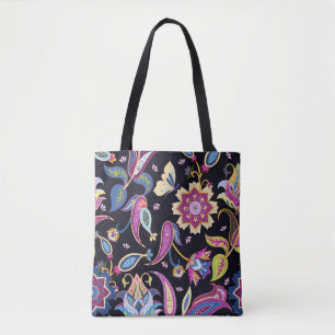 Indisches Paisley-Muster Tasche