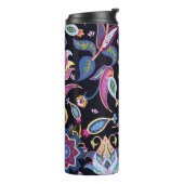 Indisches Paisley-Muster Thermosbecher (Nach links gedreht)