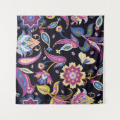 Indisches Paisley-Muster Wandteppich (Vorderseite (Horizontal))