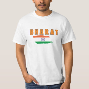 Indisches Patriot-T-Shirt, Indische Flagge Shirt