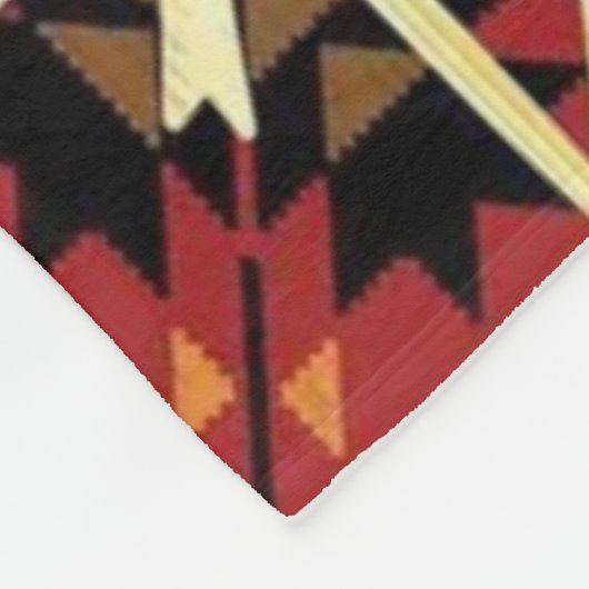 Indisches Pferd Fleecedecke (Ecke)