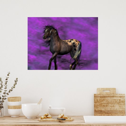 Indisches Pferd Poster (Küche)