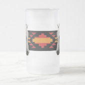 Indisches Pony Mattglas Bierglas (Mittel)