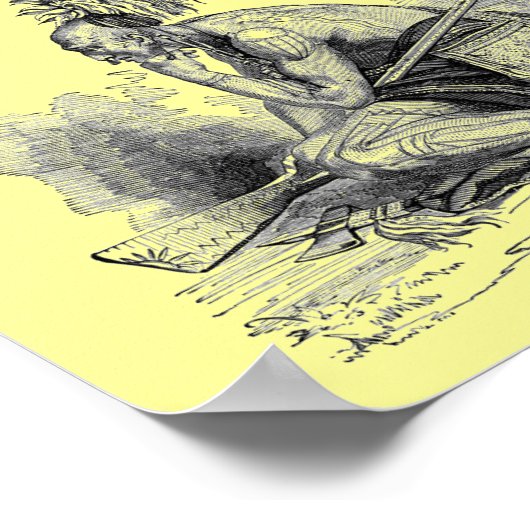 Indisches Poster (Ecke)