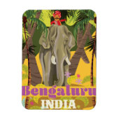 Indisches Reiseplakat von Bengaluru Magnet (Vertikal)
