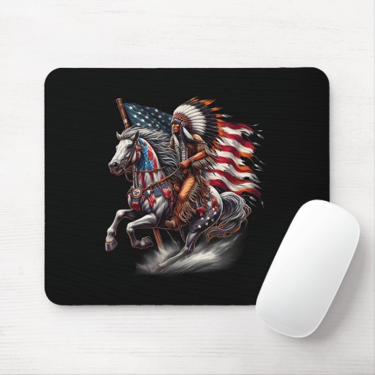 Indisches Reitpferd 4. O Mousepad (Mit Mouse)