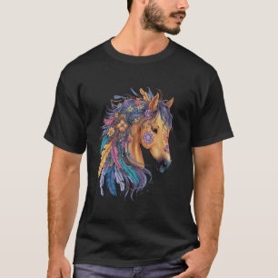 Indisches Reitpferd - CowGirl Westernreiten T-Shirt