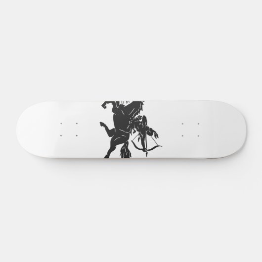 Indisches Reitpferd - Farbe wählen Skateboard (Horizontal)