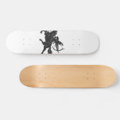 Indisches Reitpferd - Farbe wählen Skateboard (Horizontal)
