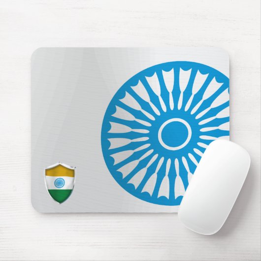 INDISCHES SCHIELD MOUSEPAD (Mit Mouse)