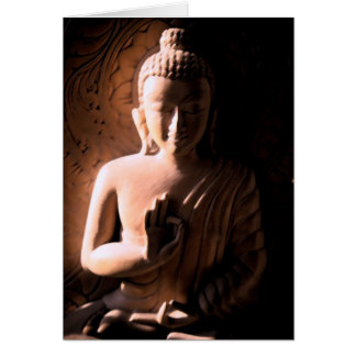 Indisches Schnitzen von Buddha