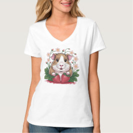 Indisches Schwein Spießerhemd im Erdbeergarten T-Shirt