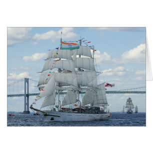 Indisches Segelschulschiff Tarangini der indischen