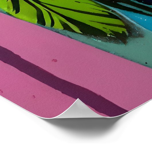 "Indisches Soul" Poster (Ecke)