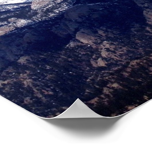 Indisches Sprichwort Poster (Ecke)