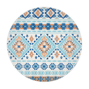 Indisches Stammes-Rug-Ornament Schneidebrett