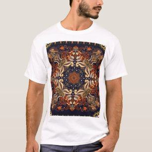 Indisches Symmetrisches: Vintage-Ethno-Ornament T-Shirt