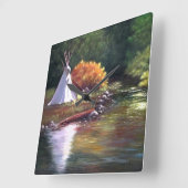 Indisches T-Shirt - Uhr (Winkel)