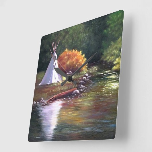 Indisches T-Shirt - Uhr (Winkel)