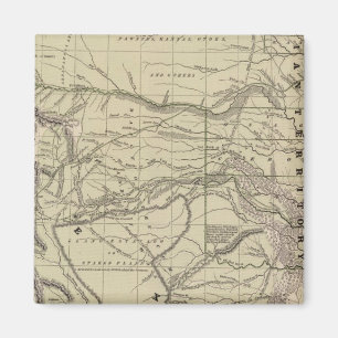 Indisches Territorium, Nordtexas, New Mexico Magnet
