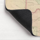 Indisches Territorium und Texas, Nordwestteil Mousepad (Ecke)