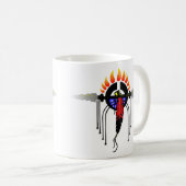 Indisches Totem Kaffeetasse (VorderseiteRechts)