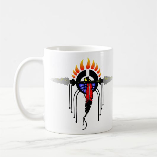 Indisches Totem Kaffeetasse (Links)