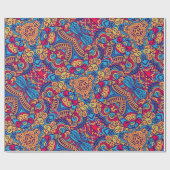 Indisches TraumKaleidoskop Geschenkpapier (Flach)