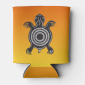 Indisches Turtle-Symbol Dosenkühler (Vorderseite)