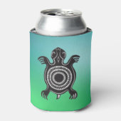 Indisches Turtle-Symbol Dosenkühler (Kanne Vorderseite)