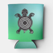 Indisches Turtle-Symbol Dosenkühler (Vorderseite)