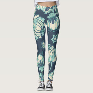 Indisches Vintages Nahtloses Muster Leggings