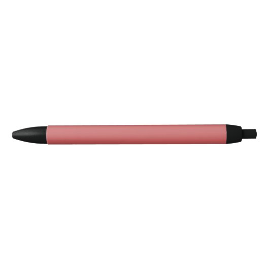 Indischrote einfarbige Festfarbe Kugelschreiber (Vorderseite)
