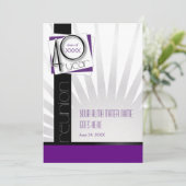 Individualisierbare 40-Jahres-Wiedersehen Einladung (Stehend Vorderseite)