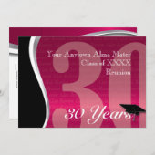 Individualisierbare 50-Jahres-Wiedersehen Einladung (Vorne/Hinten)