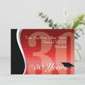 Individualisierbare 50-Jahres-Wiedersehen Einladung (Stehend Vorderseite)