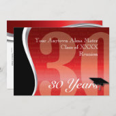 Individualisierbare 50-Jahres-Wiedersehen Einladung (Vorne/Hinten)