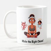 Individualisierbare Engel-Fitness-Tasse Kaffeetasse