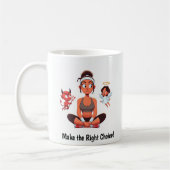Individualisierbare Engel-Fitness-Tasse Kaffeetasse (Links)