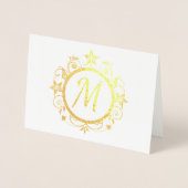 Individualisierbare erste persönliche Stationierun Folienkarte (Vorderseite)