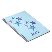 Individualisierbare Farbenfängerschreibweise Notizblock (Rechte Seite)