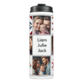 Individualisierbare Fotokollage Thermosbecher (Vorderseite)