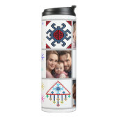 Individualisierbare Fotokollage Thermosbecher (Nach links gedreht)