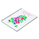 Individualisierbare Hübsche Bläschen Notizblock (Linke Seite)