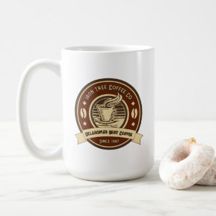 Individualisierbarer generischer Coffee Shop Rusti Kaffeetasse