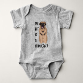Individualisierbarer Leonberger Baby Strampler