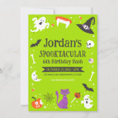 Individualisierbarer Spooktacular Geburtstagsbash Einladung (Vorderseite)
